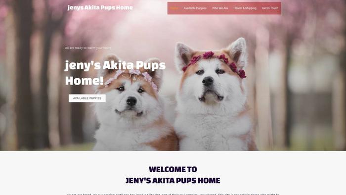 Jenysakitapupshome.com - Akita Puppy Scam Review