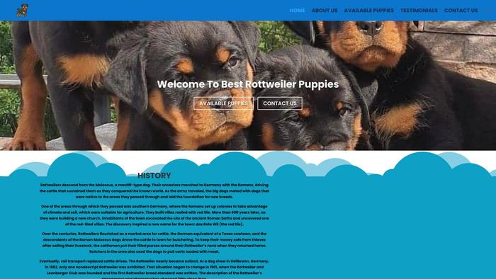 Johnsonrottweilerpuppiesforsale.com - Rottweiler Puppy Scam Review