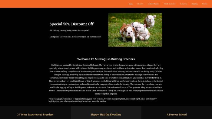 Mcenglishbulldogsbreeders.com - English Bulldog Puppy Scam Review