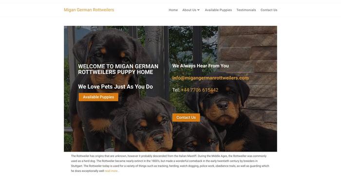 Migangermanrottweilers.com - Germanshepherd Puppy Scam Review