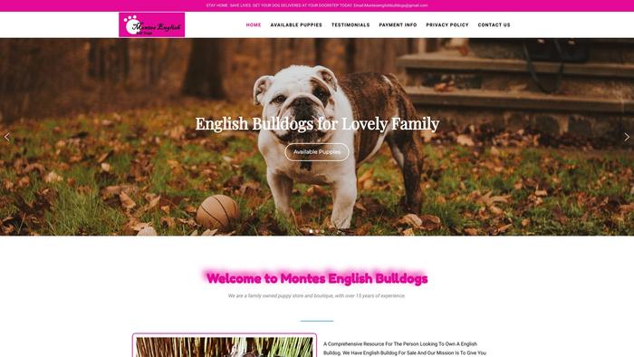 Montesenglishbulldogs.com - English Bulldog Puppy Scam Review