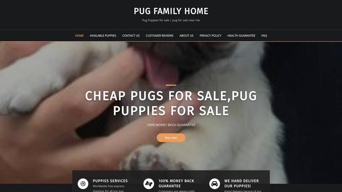 Pugfamilyhome.com - Pug Puppy Scam Review