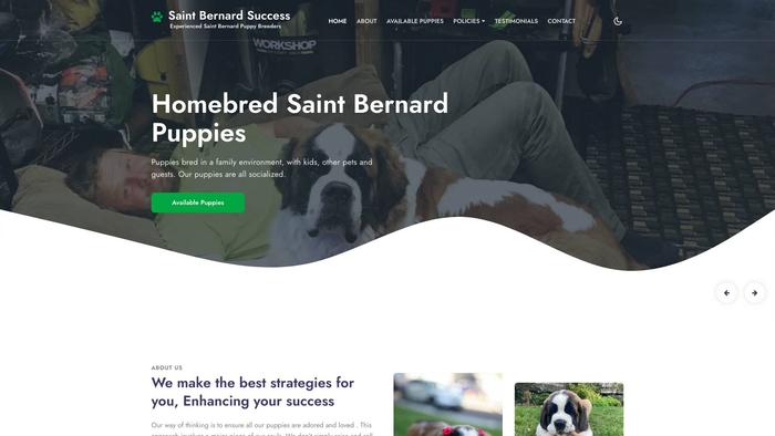 Saintbernardsuccess.com - Saint Bernard Puppy Scam Review