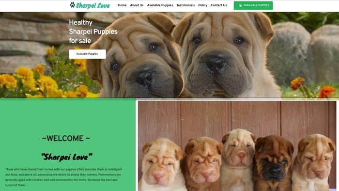 Sharpeilove.com - Sharpei Puppy Scam Review