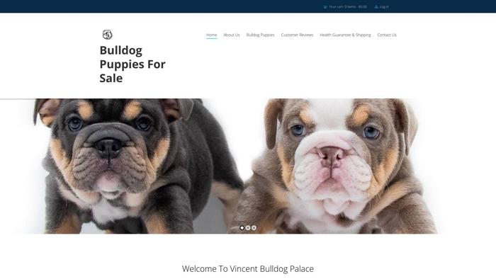 Vincentbulldogpalaces.com - Bulldog Puppy Scam Review