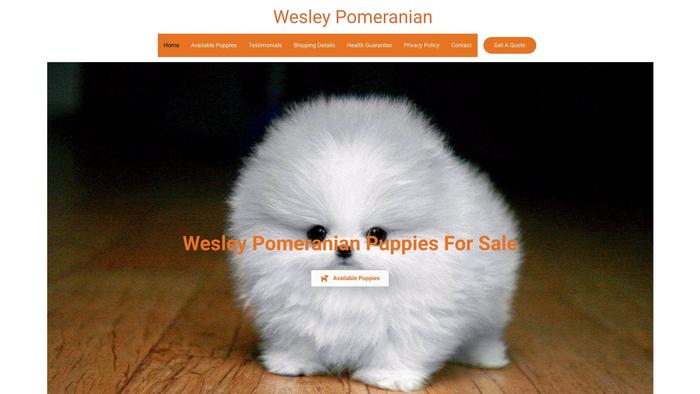 Wesleypomeranian.com - Pomeranian Puppy Scam Review