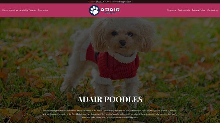 Adairpoodles.com - Poodle Puppy Scam Review