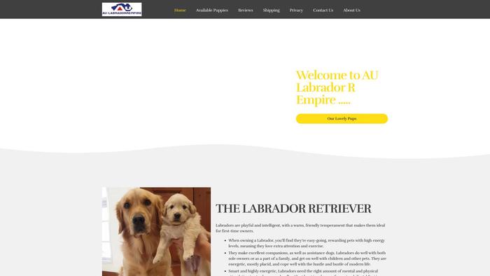 Adorablelabradorpups.dog - Golden Retriever Puppy Scam Review