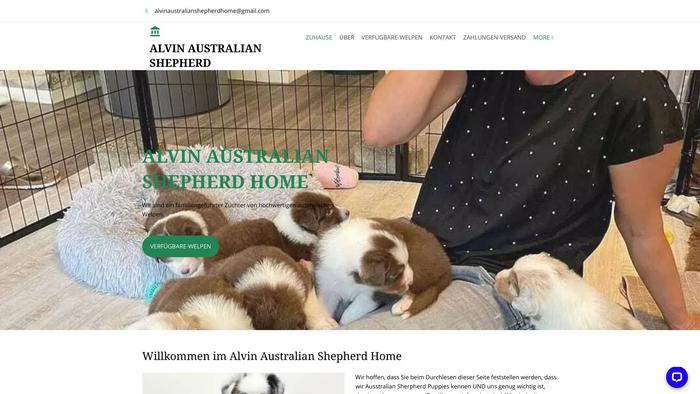 Alvinaustralianshepherd.com - Germanshepherd Puppy Scam Review