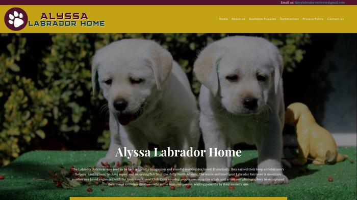 Alyssalabradorhome.com - Labrador Puppy Scam Review