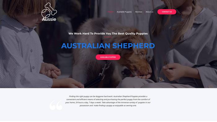 Australianshepherdpuppies.one - Germanshepherd Puppy Scam Review