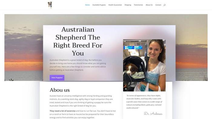 Australiansherpardhouse.com - Australian Shepherd Puppy Scam Review