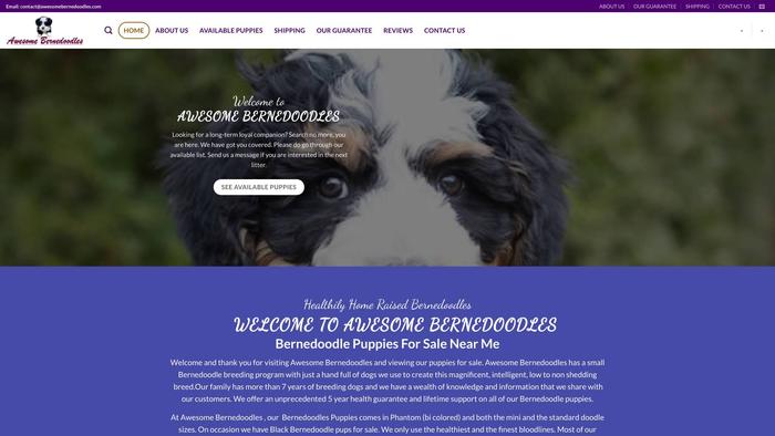 Awesomebernedoodles.com - Bernedoodle Puppy Scam Review