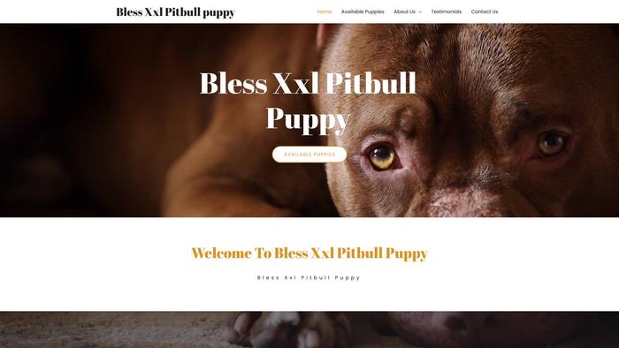 Blessxxlpitbullpuppy.com - Pit Bull Puppy Scam Review