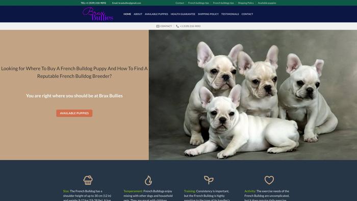 Braxbullies.com - French Bulldog Puppy Scam Review