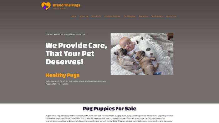 Breedthepugshome.com - Pug Puppy Scam Review