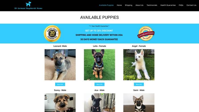 Bygermanshepherdshome.com - Germanshepherd Puppy Scam Review