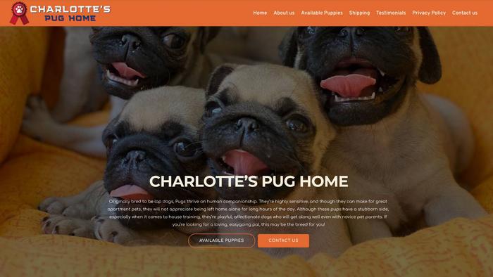 Charlottespughome.com - Pug Puppy Scam Review