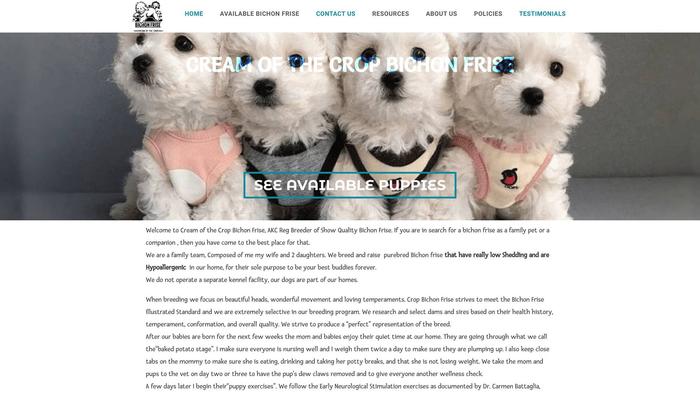 Cotcbichons.com - Bichon Frise Puppy Scam Review