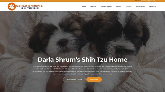 Darlashrumshihtzuhome.com - Shihtzu Puppy Scam Review