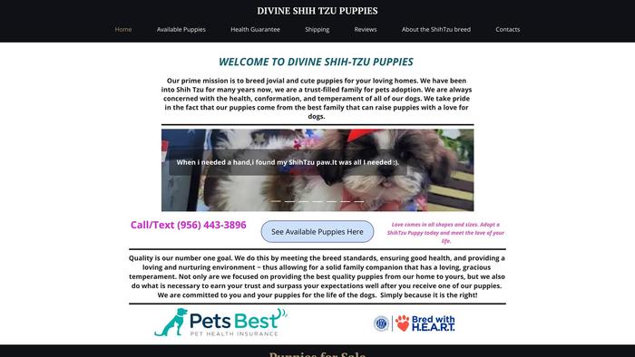 Divineshihtzupuppies.com - Shihtzu Puppy Scam Review