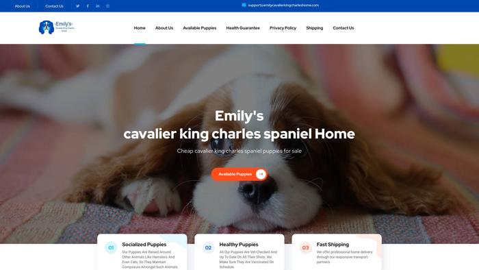 Emilycavalierkingcharleshome.com - Cavalier King Charles Spaniel Puppy Scam Review