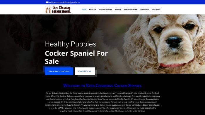 Evercharmingcockerspaniel.com - Cockerspaniel Puppy Scam Review