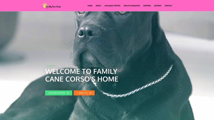 Familycanecorsopuppies.com - Cane Corso Puppy Scam Review