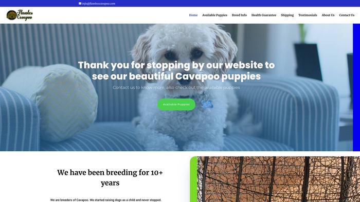 Flawlesscavapoo.com - Cavapoo Puppy Scam Review