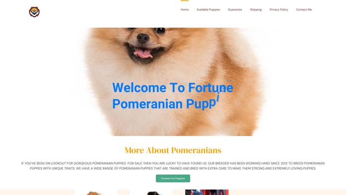 Fortunepomeranian.com - Pomeranian Puppy Scam Review