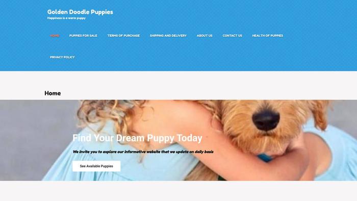 Goldendoodlefinder.store - Golden Doodle Puppy Scam Review