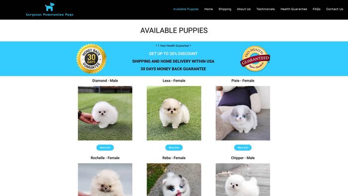 Gorgeouspomeranianpups.com - Pomeranian Puppy Scam Review