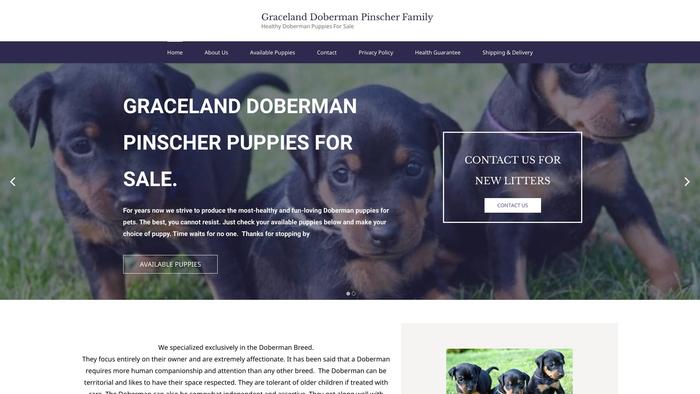 Gracelanddobermanpuppies.com - Doberman Pinscher Puppy Scam Review