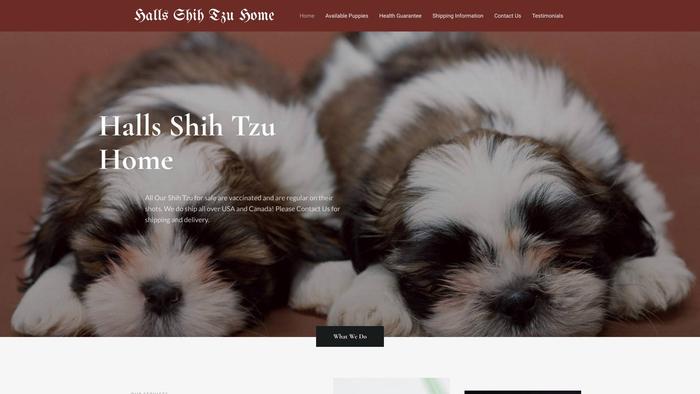 Hallsshihtzuhome.com - Shihtzu Puppy Scam Review