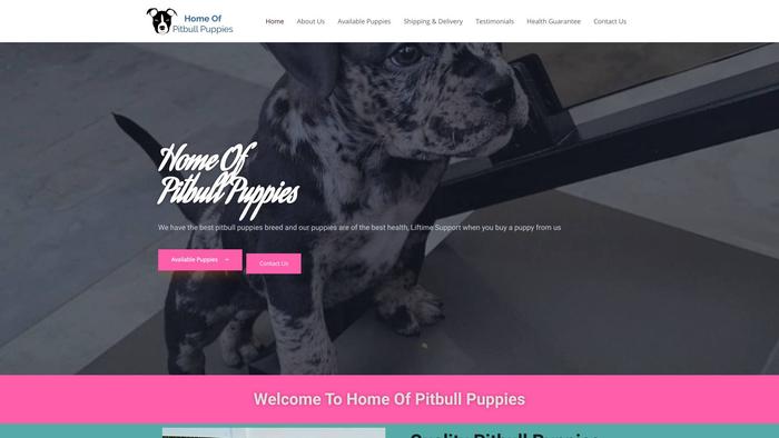 Homeofpitbullpuppies.com - Pit Bull Puppy Scam Review