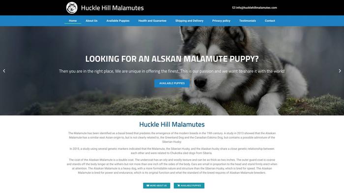 Hucklehillmalamutes.com - Malamute Puppy Scam Review