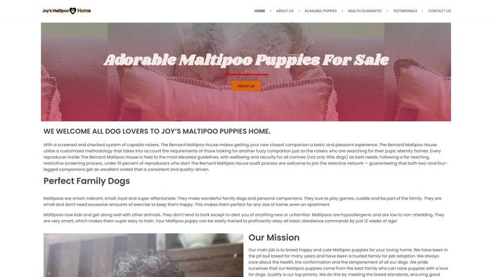 Joymaltipoohomes.com - Maltipoo Puppy Scam Review