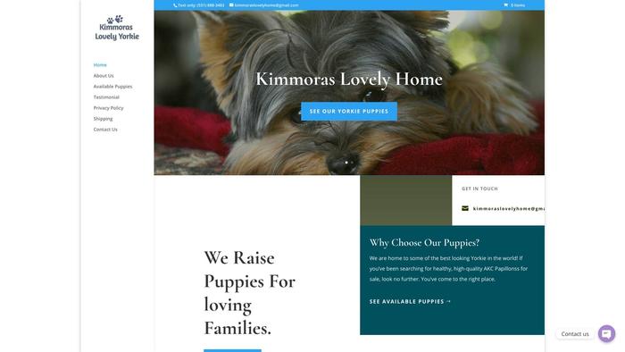 Kimmoraslovelyhome.com - Yorkshire Terrier Puppy Scam Review