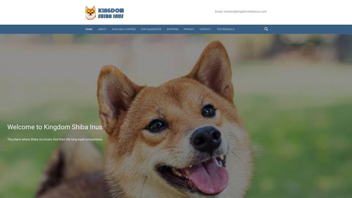 Kingdomshibainus.com - Shibhainu Puppy Scam Review