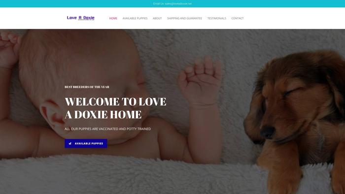 Loveadoxxie.net - Dachshund Puppy Scam Review