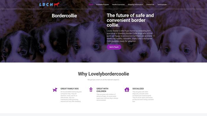 Lovelybordercolliepupshome.com - Bordercollie Puppy Scam Review