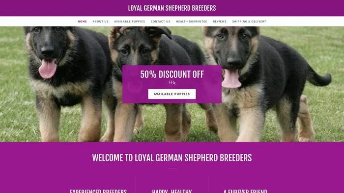 Loyalshepherdbreeders.com - Germanshepherd Puppy Scam Review