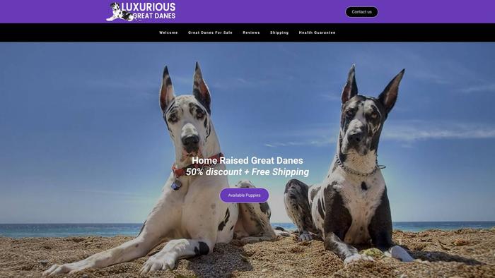 Luxuriousgreatdanes.com - Great Dane Puppy Scam Review