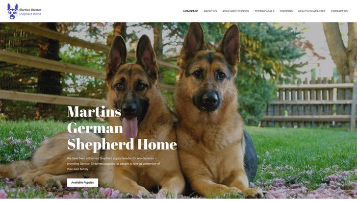 Martinsgermanshepherdhome.com - Germanshepherd Puppy Scam Review