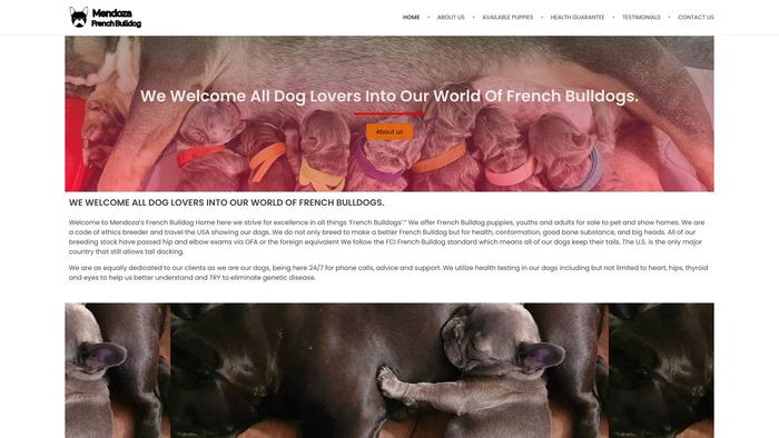 Mendozafrenchbulldoghome.com - French Bulldog Puppy Scam Review