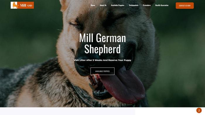 Millgermanshepherd.com - Germanshepherd Puppy Scam Review