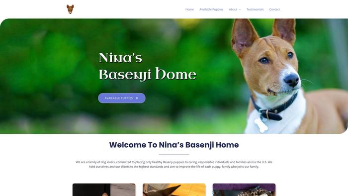 Ninasbasenjihome.com - Basenji Puppy Scam Review