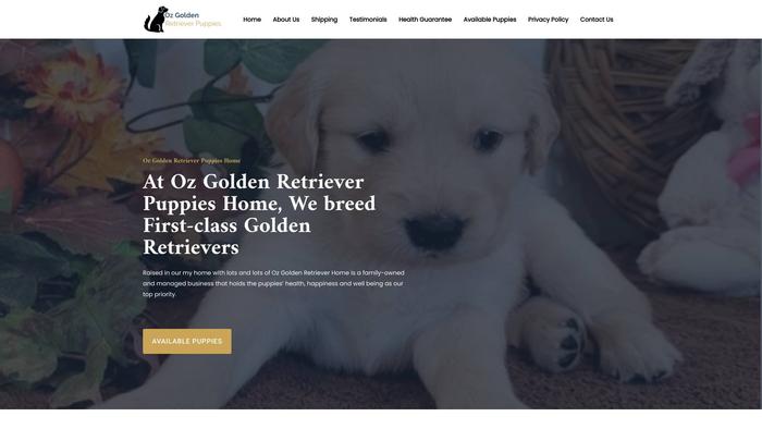 Ozgoldenretrievers.com - Golden Retriever Puppy Scam Review