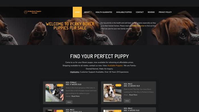 Perky-boxerpuppsforsale.com - Boxer Puppy Scam Review