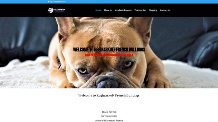 Reginaskultfrenchbulldog.com - French Bulldog Puppy Scam Review